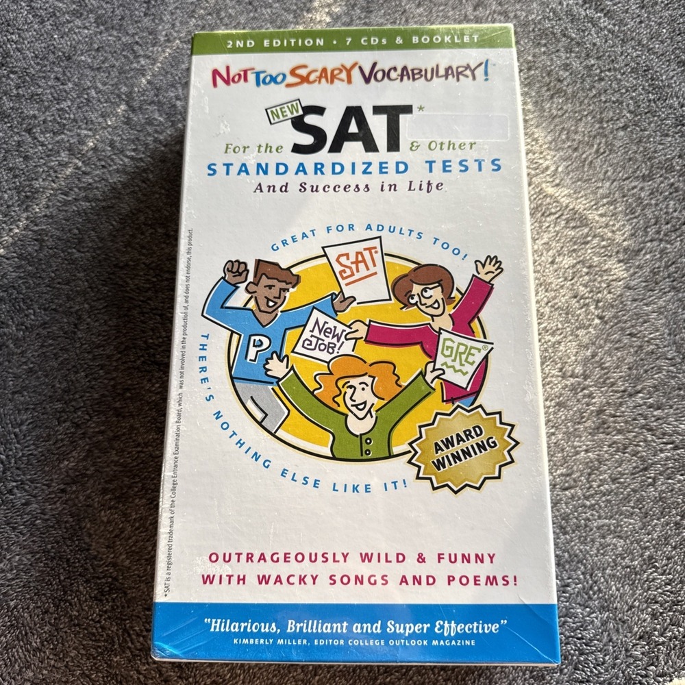 Not Too Scary Vocabulary For the SAT & Other Standardized Tests 7 CDs, 2nd Ed.